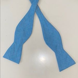 Blue Bow tie.
